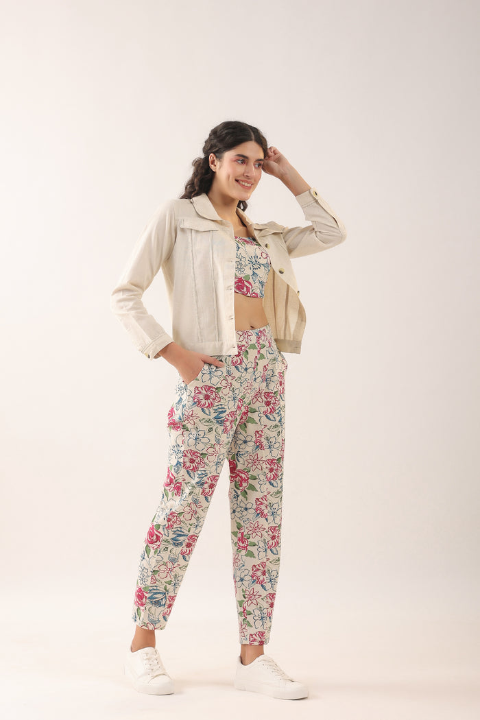 Snowkins Three Piece Cotton Flex Co-ord Set
