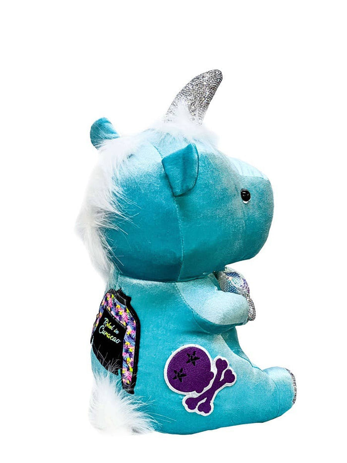 Special Edition Rebel Patch Unicorn in Turquoise