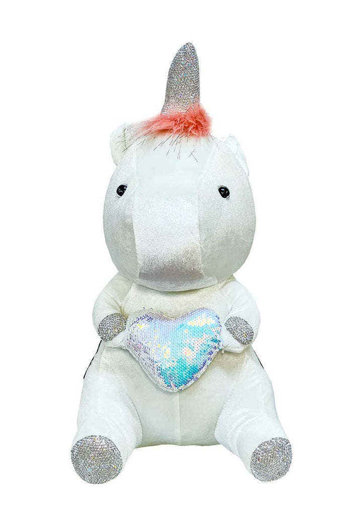 Special Edition Rebel Patch Unicorn in White