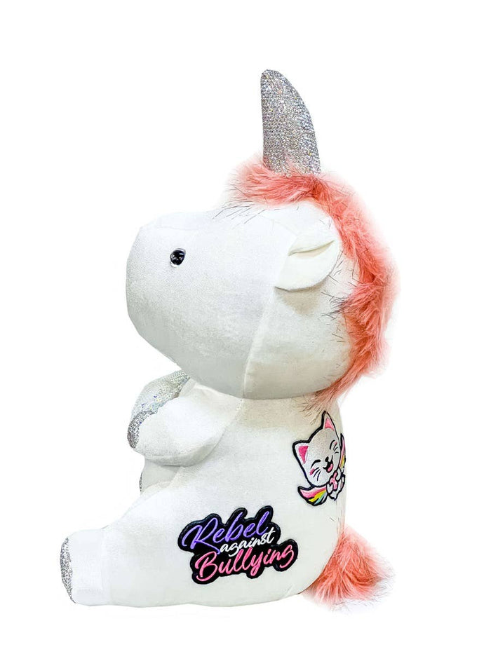 Special Edition Rebel Patch Unicorn in White