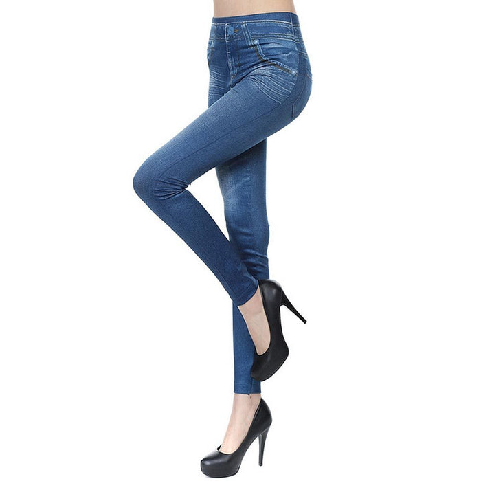 Stretch High Waisted Jeggings  for Women