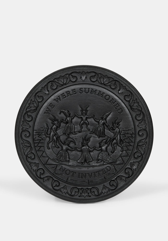 Summoned Round Wall Plaque