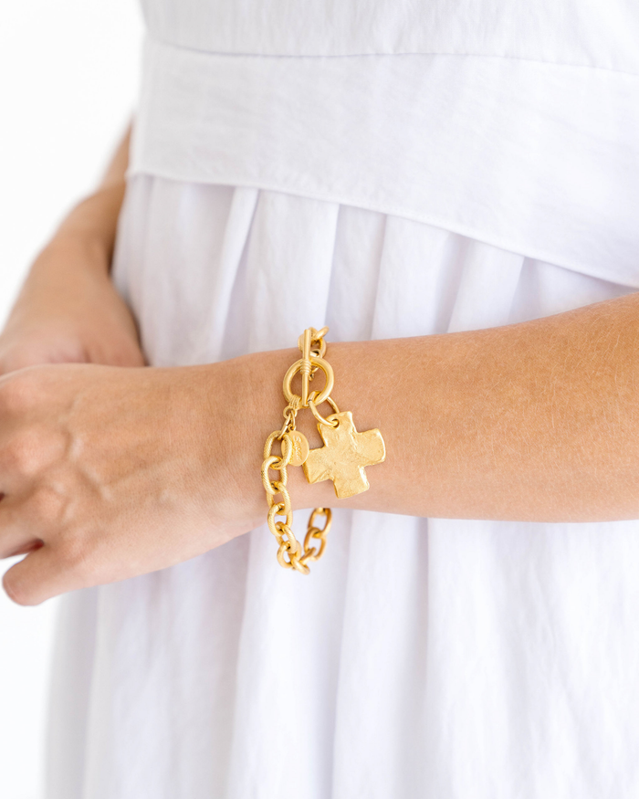 Susan Shaw Cross Toggle Bracelet