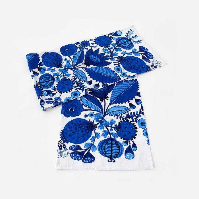 Table Runner Blue & White