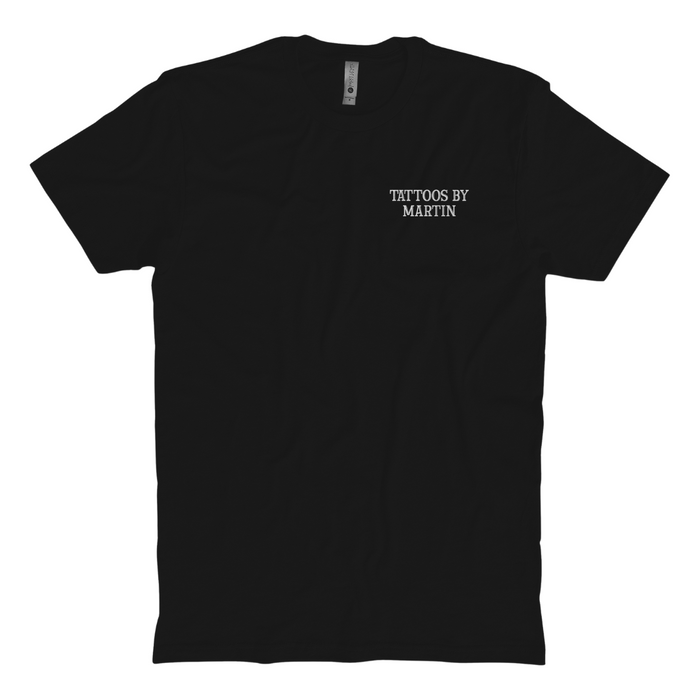 Tattoos By Martin Left Chest Logo T-Shirt