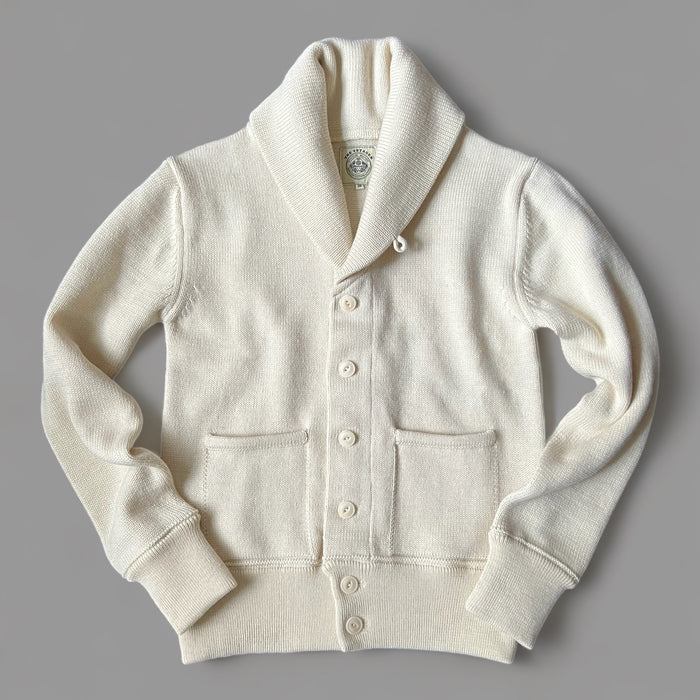 THE VOYAGER CARDIGAN - ECRU