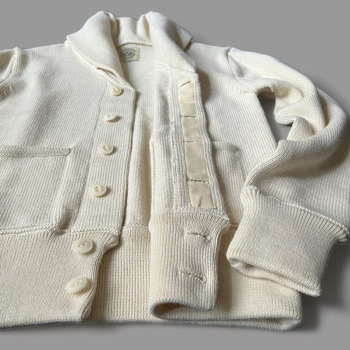 THE VOYAGER CARDIGAN - ECRU