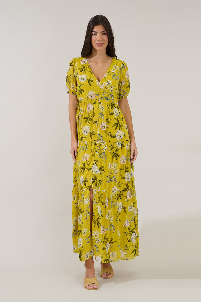 Tiered Maxi Dress Verisa Floral