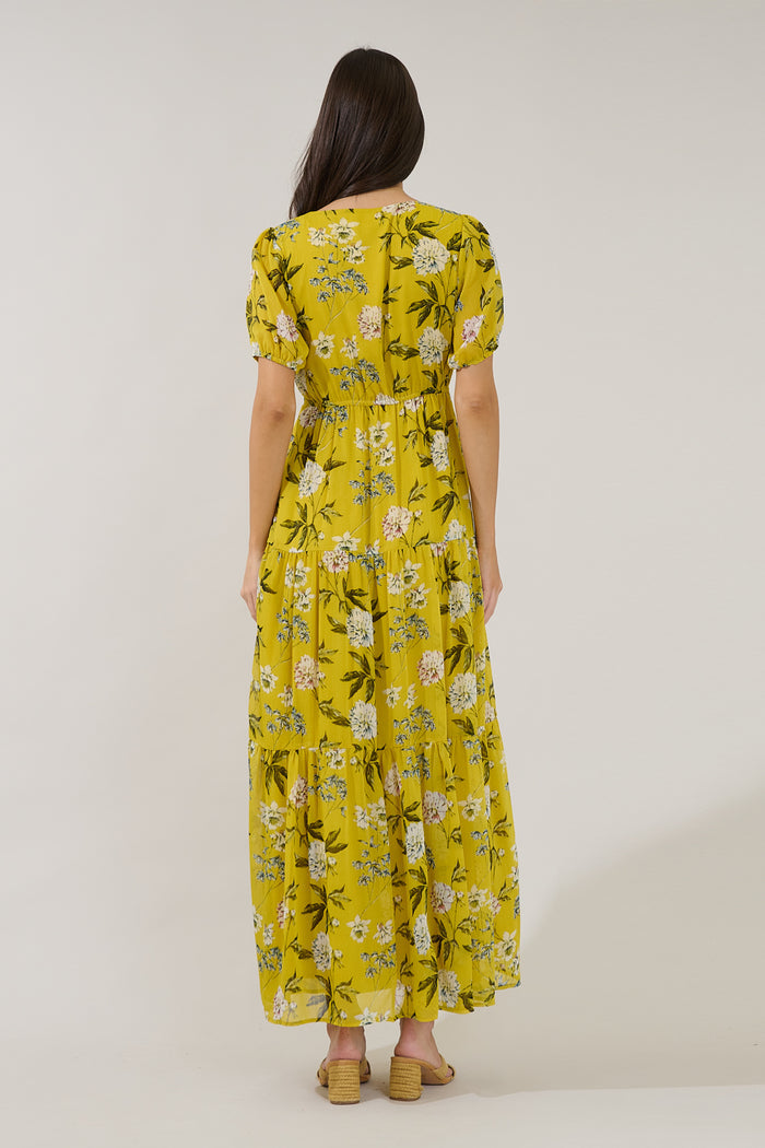 Tiered Maxi Dress Verisa Floral