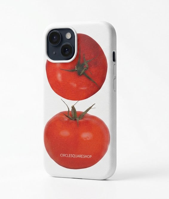 Tomato Phone Case in white | CRUX