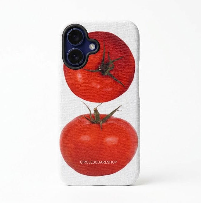 Tomato Phone Case in white | CRUX