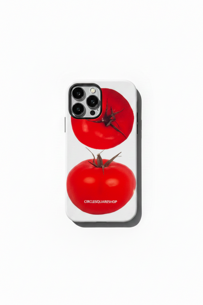 Tomato Phone Case in white | CRUX