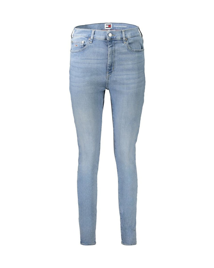 Tommy Hilfiger Azzurro Cotton Women Jeans