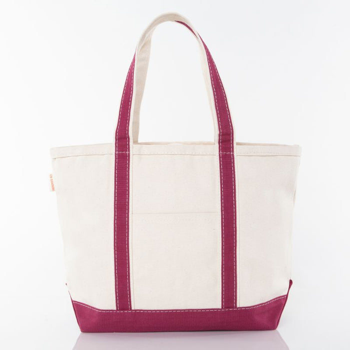 Tote Maroon Medium Classic