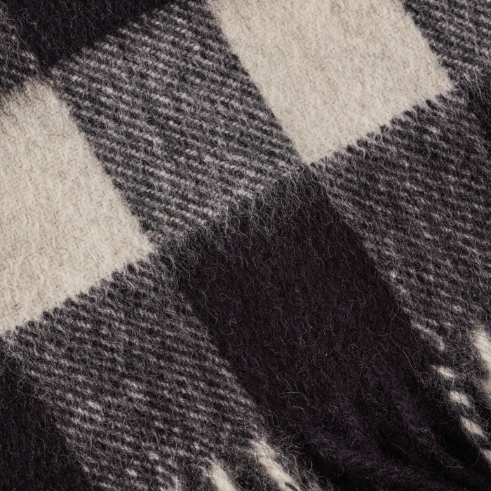 Trinity College Dublin Oscar Wilde Avoca Scarf Black Grey & White