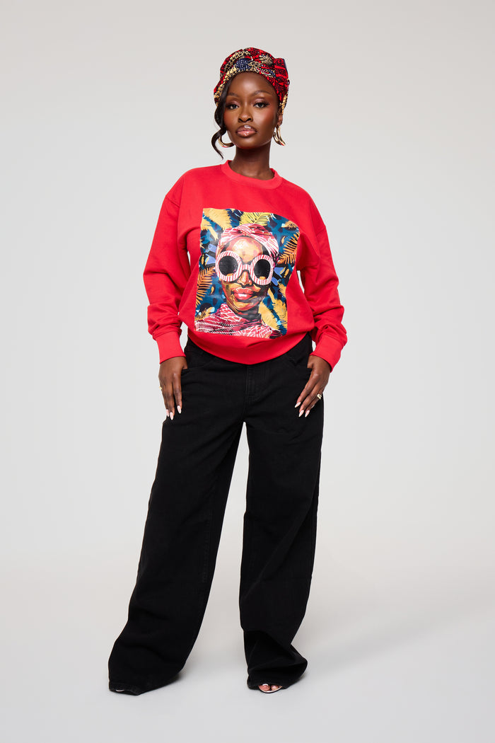 Tropical Diva Sweatshirt