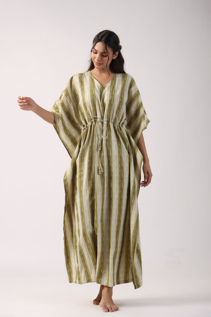 Tropicana Cotton Kaftan