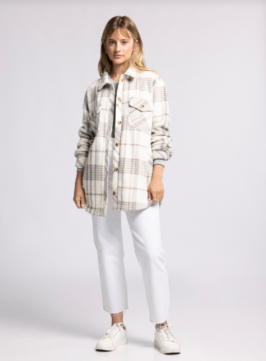 Small / Coconut Ash Plaid