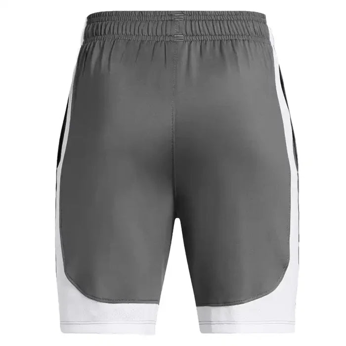 UA Tech Vent Youth Shorts Rock Rear