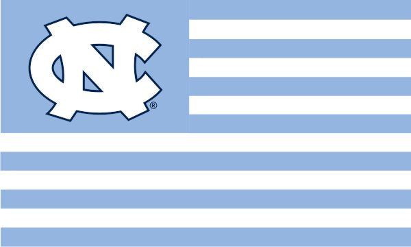 UNC - 3x5 Flag (Stripes)