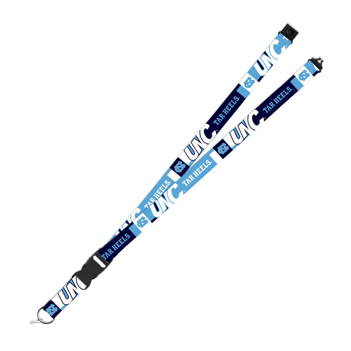 UNC Keychain Buckle Lanyard