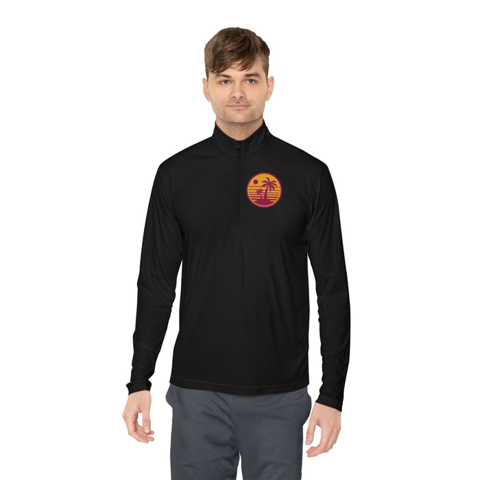 Unisex Quarter-Zip Pullover – Beach-Ready Comfort