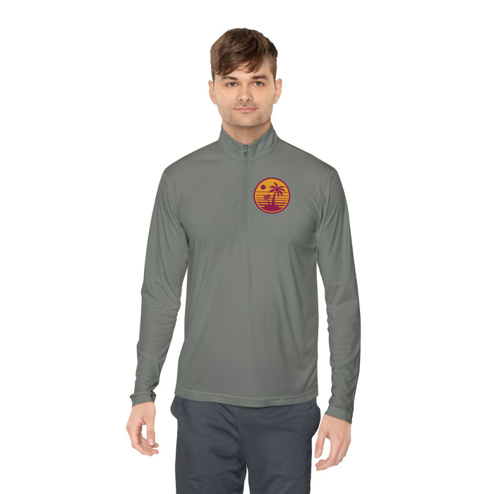 Unisex Quarter-Zip Pullover – Beach-Ready Comfort