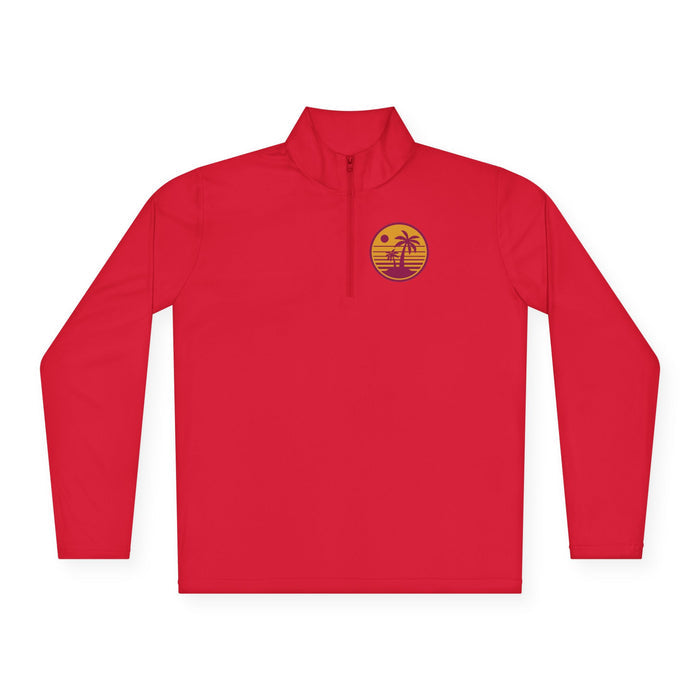 Unisex Quarter-Zip Pullover – Beach-Ready Comfort