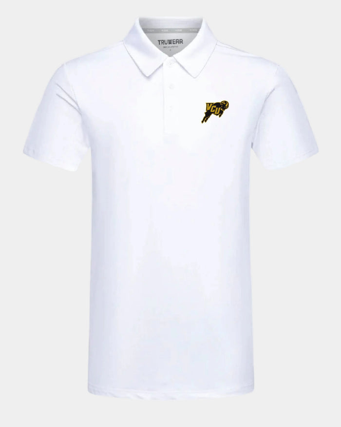 VCU Crest 2.0 Polo White