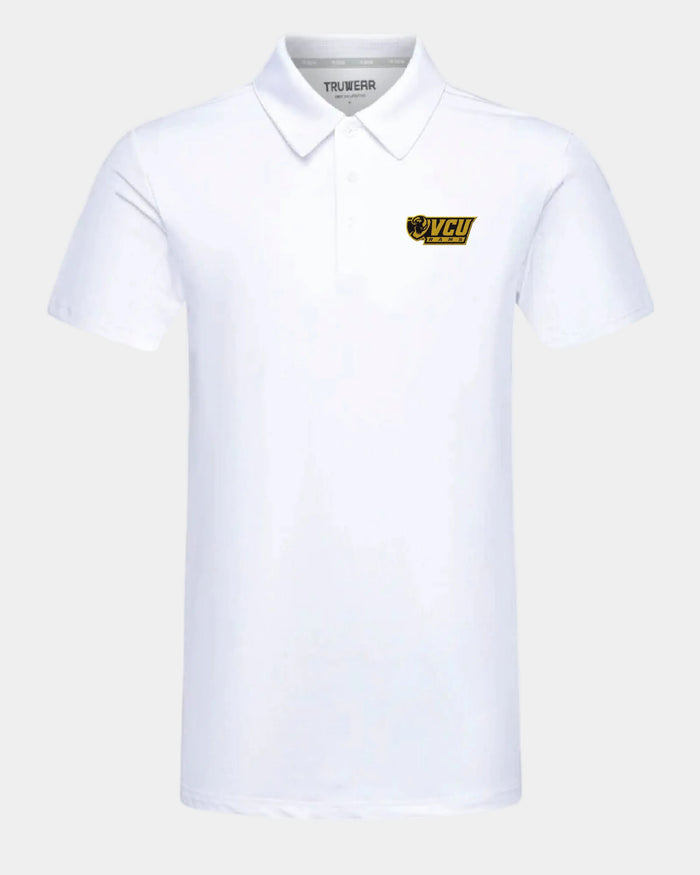 VCU Crest 2.0 Polo White