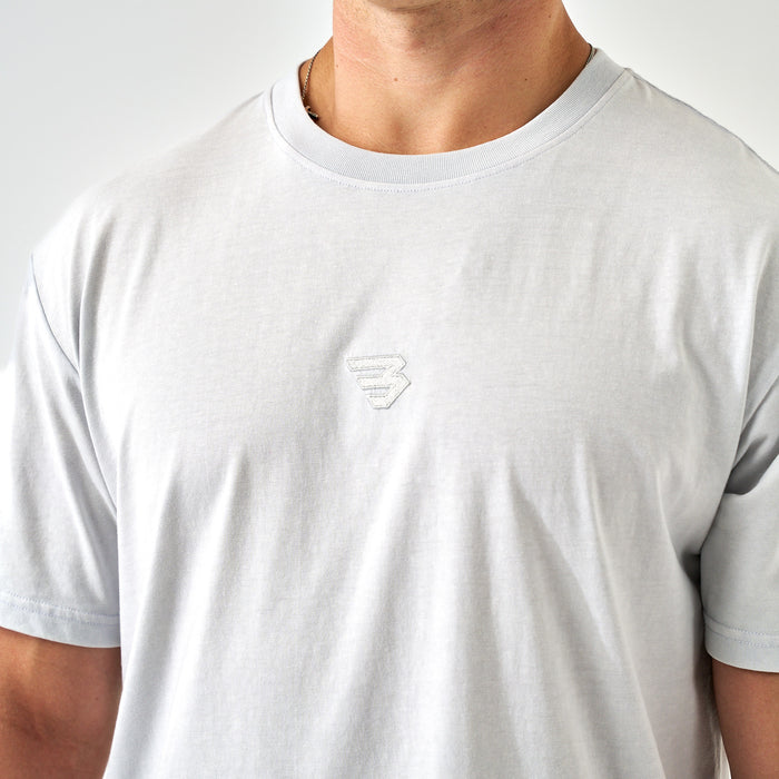 Vintage Washed Tee - Light Grey