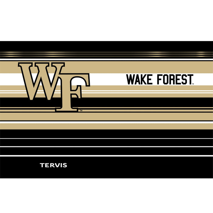 Wake Forest 30 oz. Hype Stripes Stainless Steel Tumbler