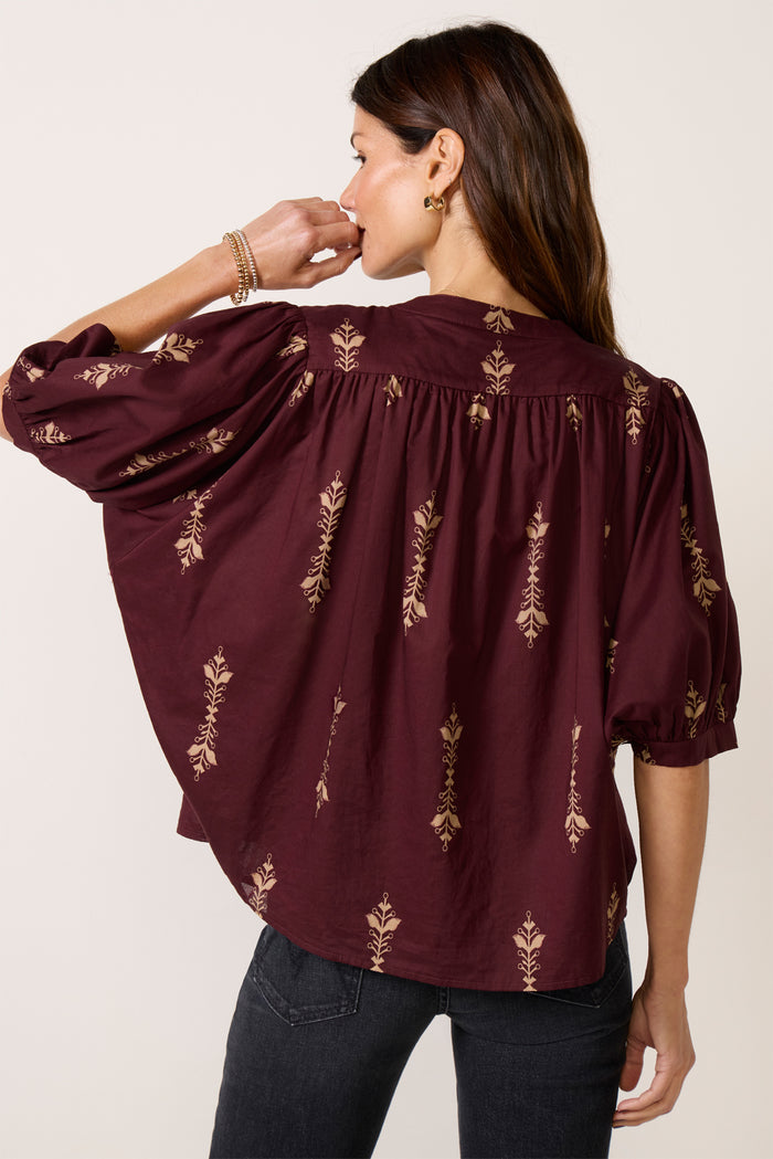Wilma Printed Blouse