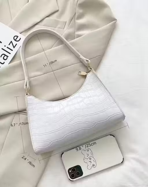 WIND Beautiful Quilted Sling Bag – Faux Leather Crossbody for Women & Girls
