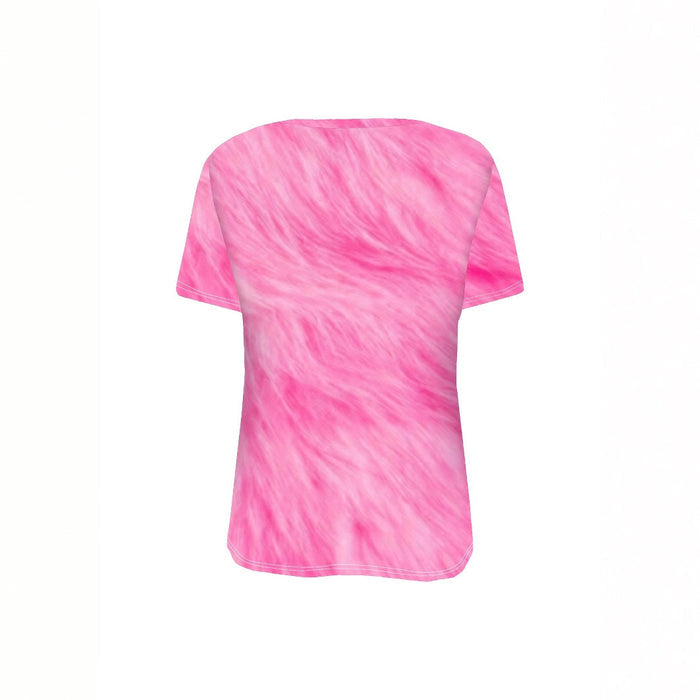 Women’s Casual 3D Print Loose Fit T-shirt