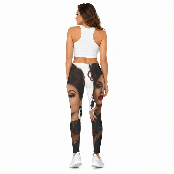 Vibrant leggings for women with flattering fit