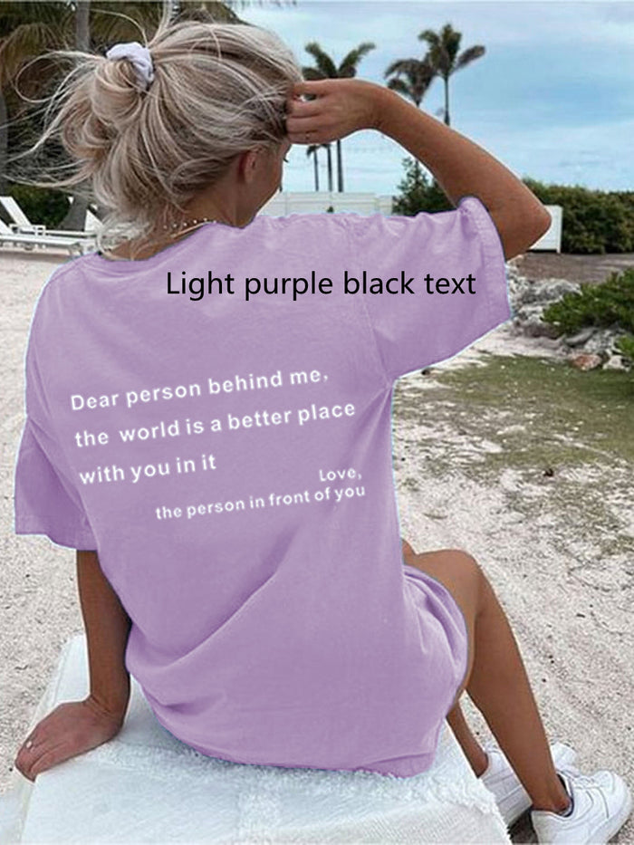 Light purple black text / 2XL