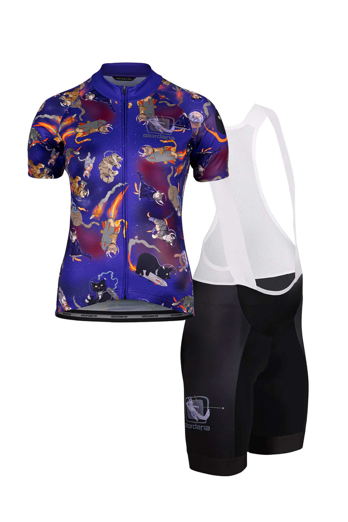 Women's Vero Pro Kit - Catstronauts by Giordana Cycling, 2XS, Made in Italy