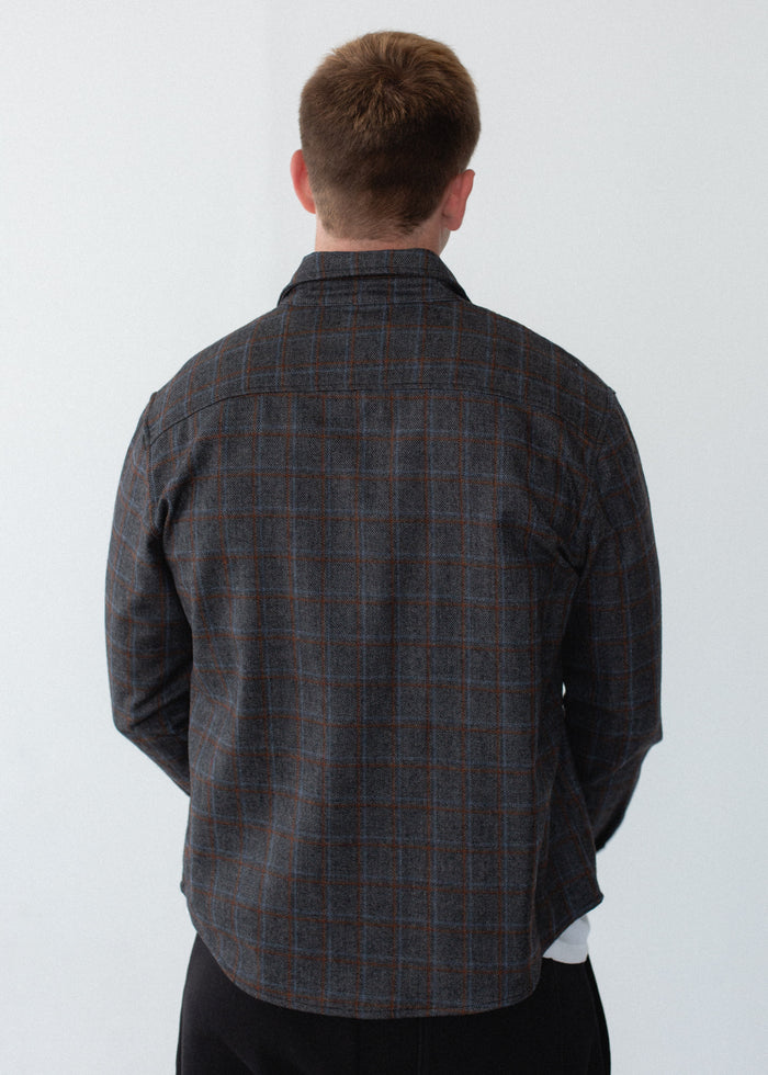 Wool Relaxed Button Down