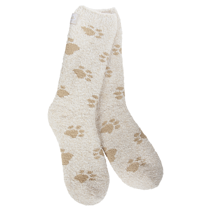 World Softest Socks - Crew Sock - Dog Paw.