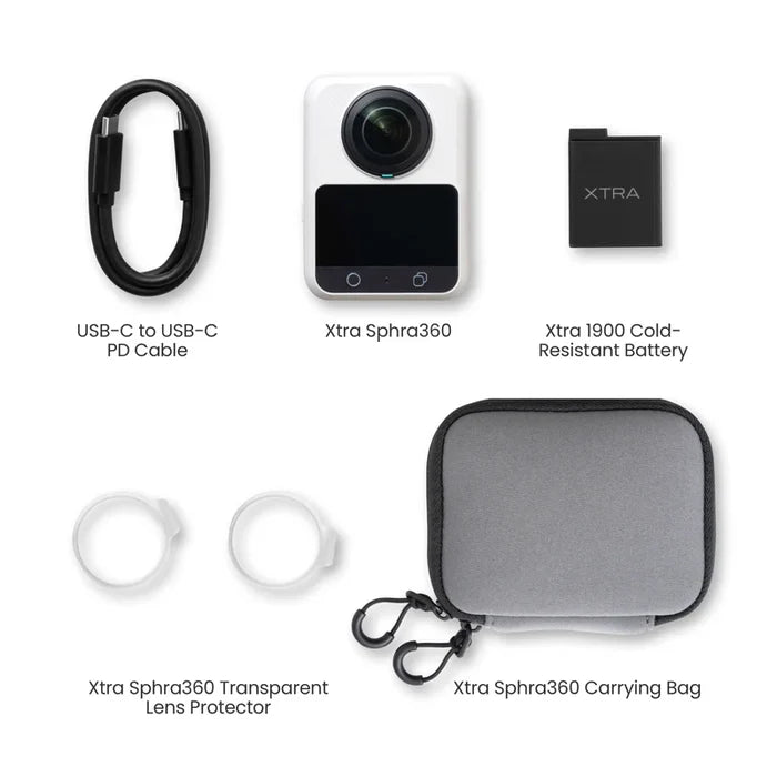 XTRA Sphra360 - The Pro 8K 360 Action Camera for Creators – Image 4 | DroneNerds