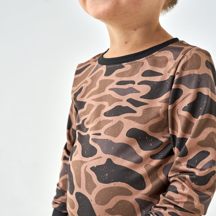 Youth Pajama Set - Gauge Camo