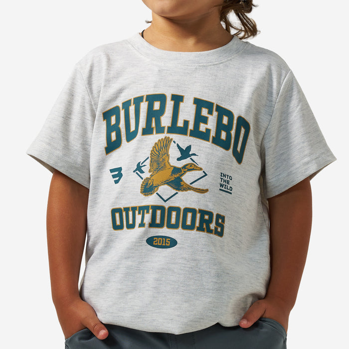 Youth Short Sleeve Tee - Fly Wild - Ash Grey