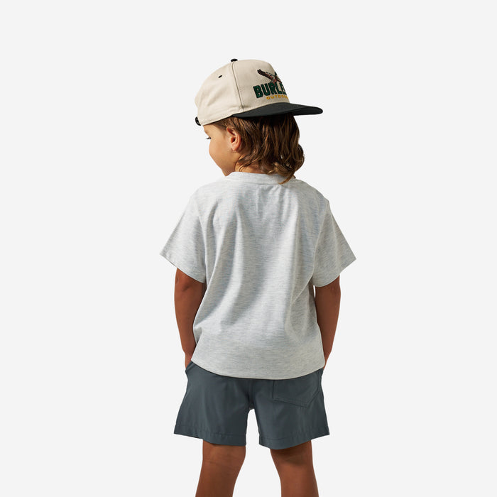 Youth Short Sleeve Tee - Fly Wild - Ash Grey
