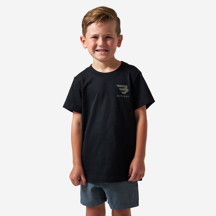 Youth Short Sleeve Tee - Proverbs 27:17 - Black